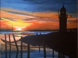 Dorum am Sommerabend